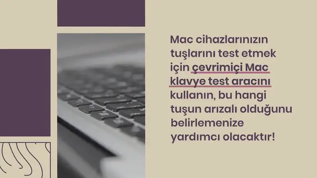 Video thumbnail for Mac Klavye Test Cihazı | MacBook Tuşlarınızı Test Edin