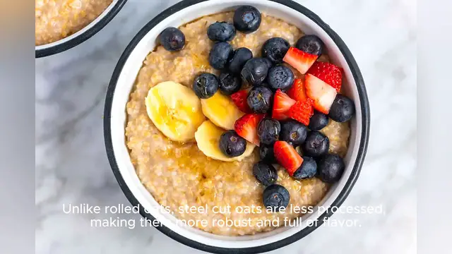 Video thumbnail for steel cut oats recipe