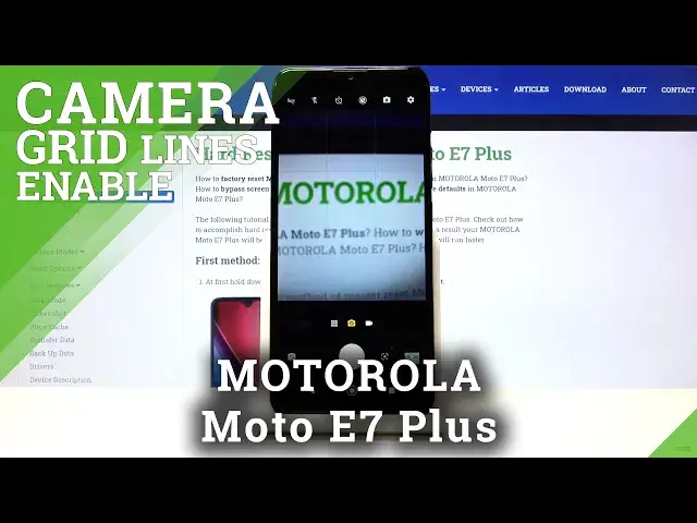 'Video thumbnail for How to Turn On Gridlines Feature in Motorola Moto E7 Plus – Find Camera Gridlines Option'
