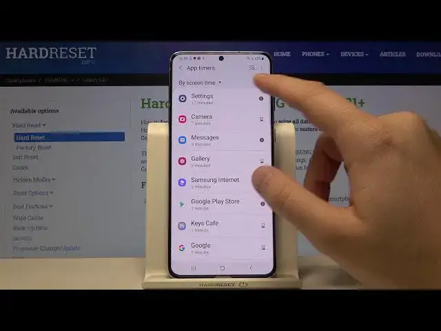 'Video thumbnail for How to Check Number of Opened Apps for Every Day? Samsung Galaxy S21+'