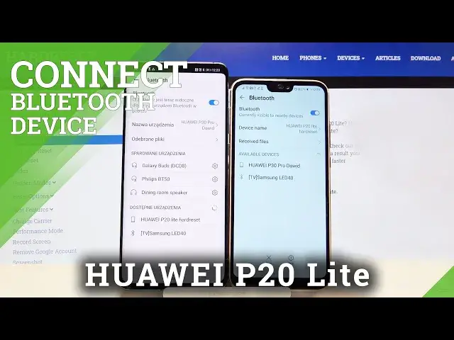 'Video thumbnail for How to Connect Bluetooth Device to HUAWEI P20 Lite – Bluetooth Settings'