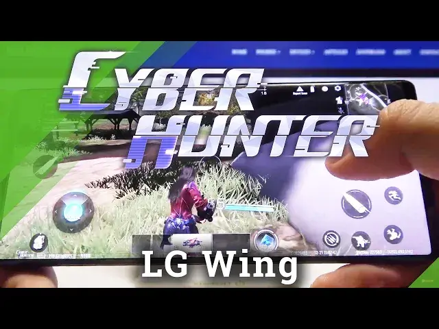 Video thumbnail for How Cyber Hunter Works on LG Wing – Efficiency Test