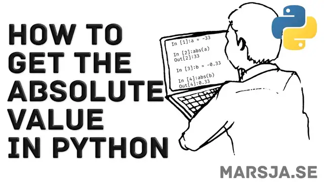 Video thumbnail for How to get the Absolute Value in Python using abs() and Pandas