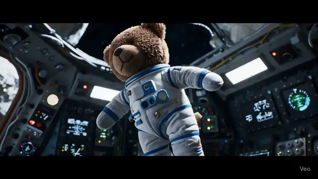 'Video thumbnail for Teddy Bear on Soyuz Mission'