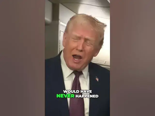 Video thumbnail for Trump Claims He'd End Biden's War & Save Lives NOW! #shorts