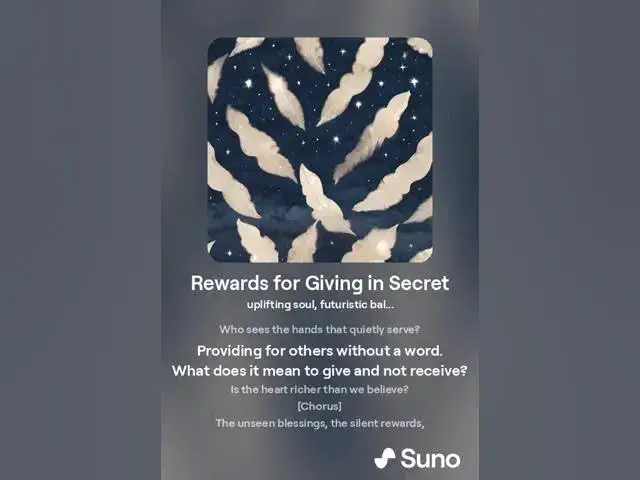 Video thumbnail for Rewards for Giving in Secret