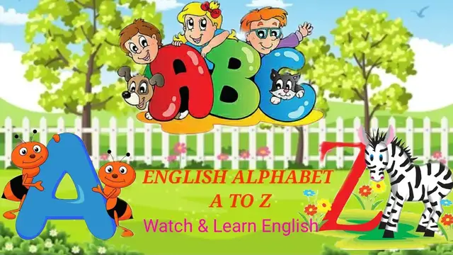'Video thumbnail for ABCD Alphabet Phonic Song for Children | Learning English for kids | ABCD Song With Sound For Kids'