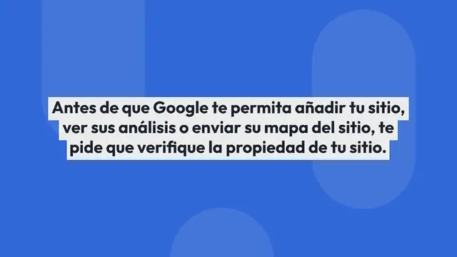 Video thumbnail for Verificación de Sitios de Google: 9 Formas de Verificar Tu Sitio con Search Console