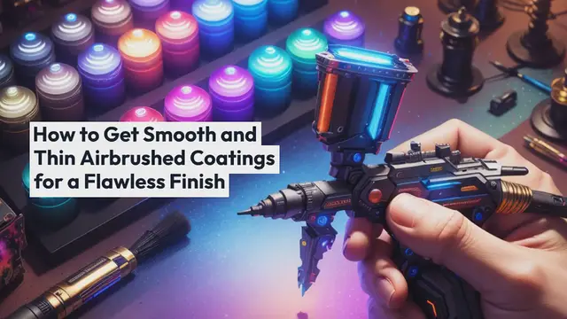 Video thumbnail for How to Get Smooth and Thin Airbrushed Coatings: Perfect Results, No Worries!