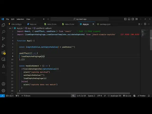 Video thumbnail for Build a React.js Simple Captcha Solver Challenge in Browser Using react-simple-captcha Library in JS