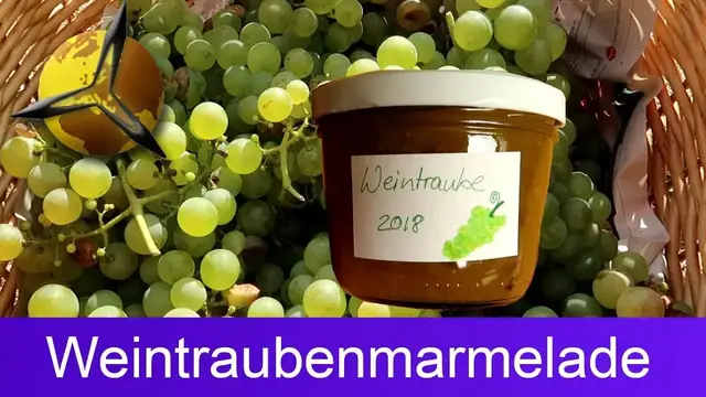 Video thumbnail for Weintraubenmarmelade selber machen - 2 Rezepte
