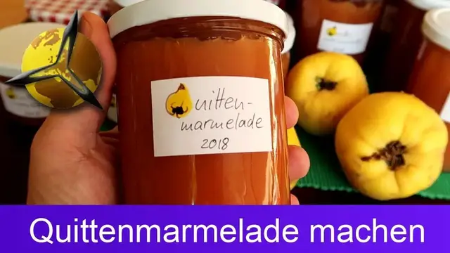 Video thumbnail for Quitten einkochen: Quittenmarmelade selber machen