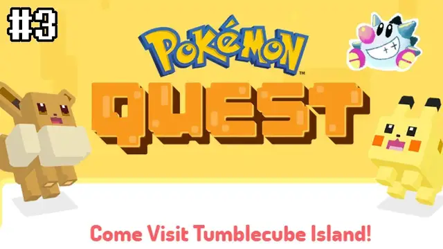 Video thumbnail for Let's Play Pokemon Quest (3) | Happenstance Island runs & Pokedex Completion