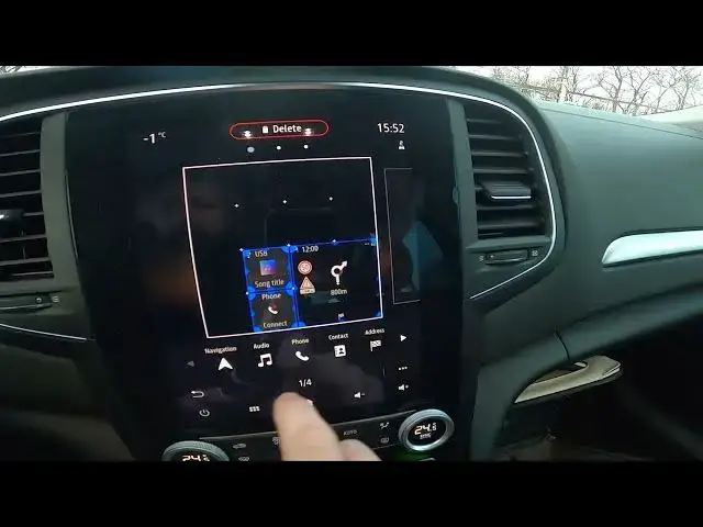 'Video thumbnail for How to Customize Home Screen in Renault Megane IV ( 2016 – now )'