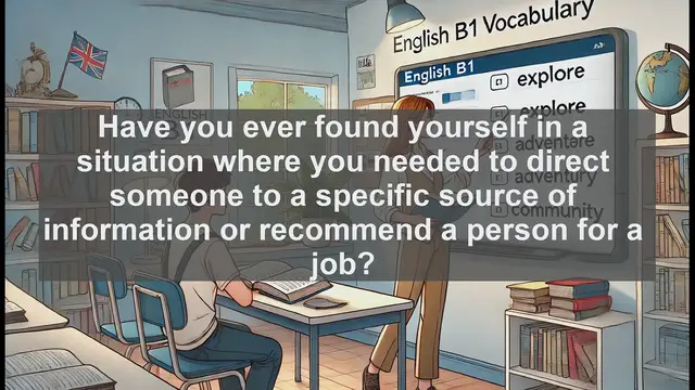 Video thumbnail for 2500 Must Know CEFR B1 Vocabulary - Understanding the Verb 'Refer': Essential for B1 English Speakers