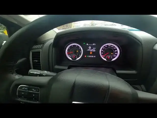 Video thumbnail for How to Turn On or Off Traction Control in Dodge Ram 1500 II ( 2019 - now )