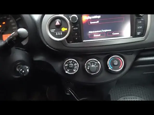 Video thumbnail for How to Turn On or Off AC in Toyota Yaris III (2011 - 2020) - Enable or Disable AC