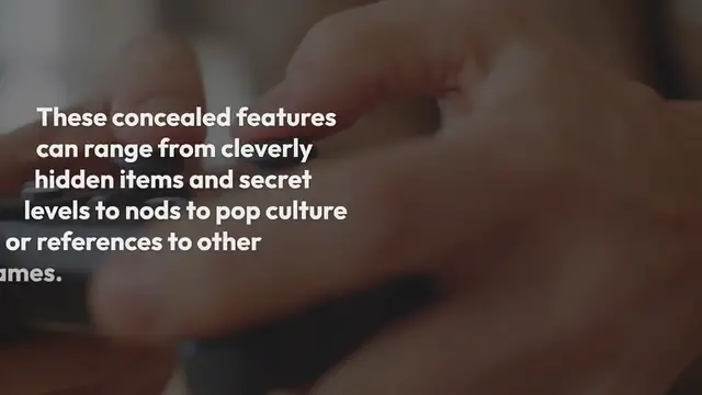 Video thumbnail for Hidden Secrets And Easter Eggs