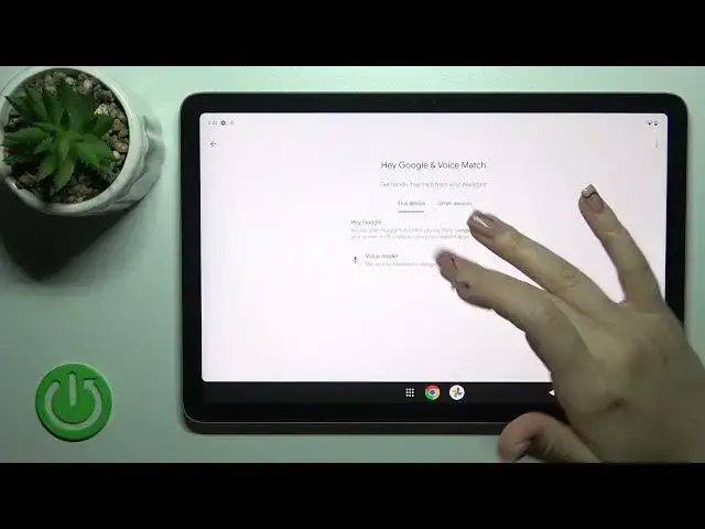 Video thumbnail for How to Turn On the Hey Google Voice Match for the Google Assistant on GOOGLE Pixel Tablet