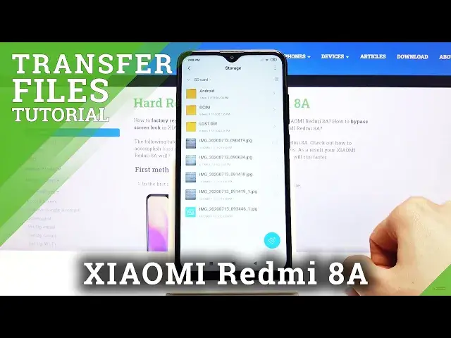 'Video thumbnail for How to Move Data from Xiaomi Redmi 8A to SD Card -Transfer Files'