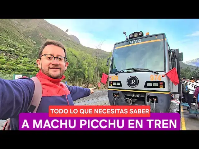 Video thumbnail for ¿Cómo llegar de CUSCO A MACHU PICCHU 🚂 EN TREN? 😱 Te cuento todo lo que NECESITAS saber
