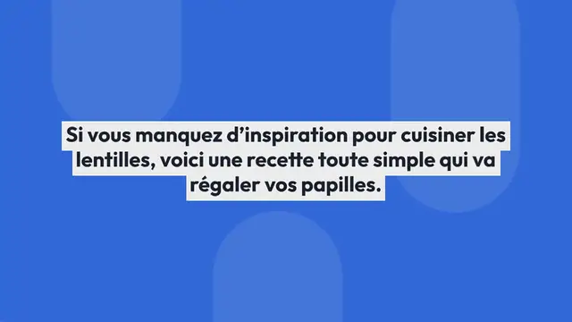 Video thumbnail for Salade d’avocats, lentilles noires beluga et feta