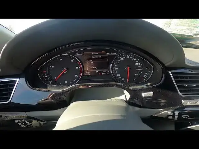 'Video thumbnail for How to Navigate Through the Speedometer Display AUDI A8 D4 ( 2010 – 2017 ) - Manage Speedometer'