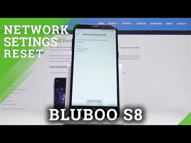 Video thumbnail for How to Reset Network Settings in BLUBOO S8 - Restore Network Configuration