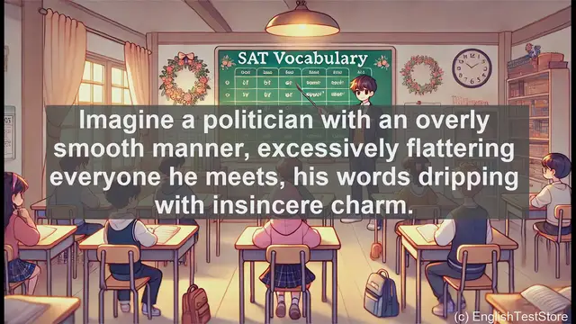 Video thumbnail for 5000 Must Know SAT Vocabulary - Understanding 'Unctuous': A Slippery SAT Vocabulary Word