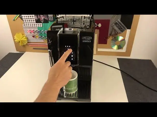 Video thumbnail for How to Adjust Coffee Strenght on DELONGHI Dinamica 350.55 Coffee Maker - Make the Strongest Espresso
