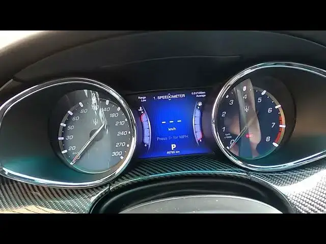 'Video thumbnail for How to Change Units in Maserati Quattroporte II ( 2013 – now ) - Change Measure Units'