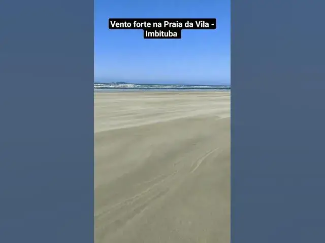 'Video thumbnail for Dia de caminhada na Praia da Vila, Imbituba, SC. #imbituba #shortsvideo #praia #diadesol #caminhada'
