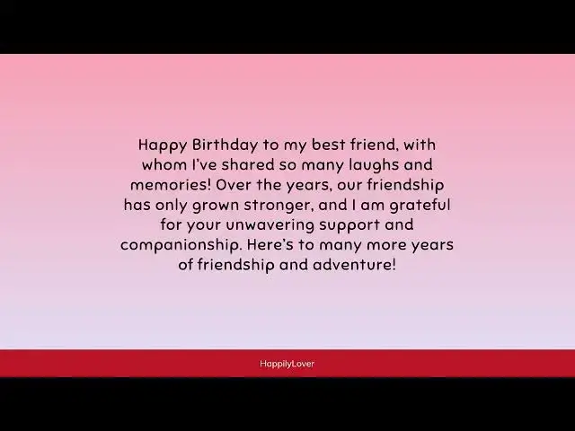 Video thumbnail for 🎈✨ Celebrate with Words: Happy Birthday Paragraphs for Best Friend ✨🎈
