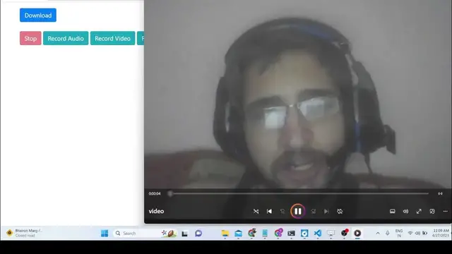 Video thumbnail for Build a WebRTC Audio,Video & Screen Recorder in Javascript Using Audio Context & MediaRecorder API