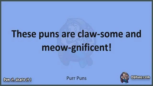 Video thumbnail for Purr - Jokes, Puns, Wordplays, and Laughter