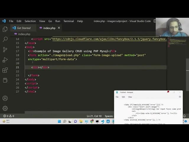 Video thumbnail for Build a Image Gallery CRUD App in PHP & MySQL Database Using FancyBox Library in Javascript
