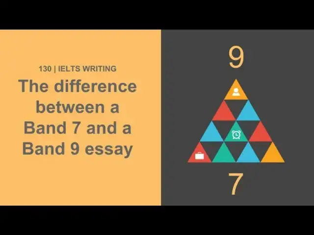 Video thumbnail for IELTS WRITNG _ The difference between a Band 7 and a Band 9 essay
