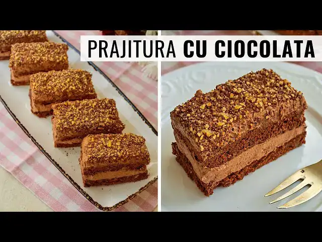 Video thumbnail for Perfectă pentru orice sărbătoare: prăjitură simplă cu crema de ciocolată și nuci