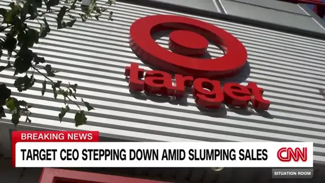 'Video thumbnail for Target CEO Brian Cornell to Step Down | Stock Wobbles After Leadership Shift'