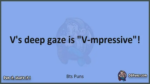 Video thumbnail for Bts - Jokes, Puns, Wordplays, and Laughter