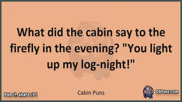 Video thumbnail for Cabin - Jokes, Puns, Wordplays, and Laughter