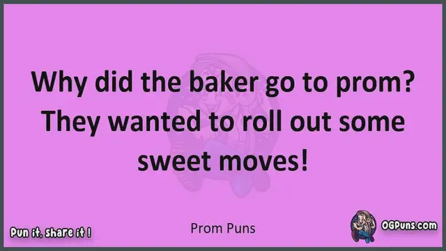 Video thumbnail for Prom - Jokes, Puns, Wordplays, and Laughter