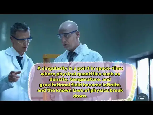 'Video thumbnail for What is singularity in physics?'