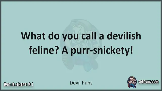 Video thumbnail for Devil - Jokes, Puns, Wordplays, and Laughter