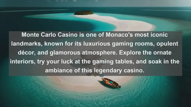 Video thumbnail for Discovering Monaco: Top 10 Must-Visit Attractions in the Glittering Principality