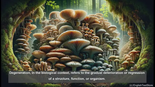 Video thumbnail for Degeneration in biology