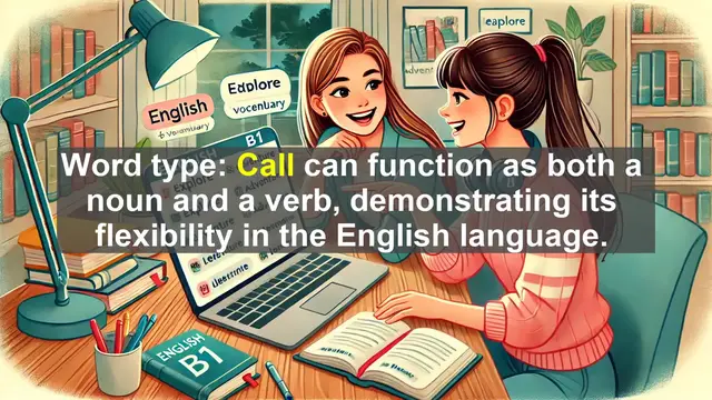 Video thumbnail for 2500 Must Know CEFR B1 Vocabulary - The Many Uses of 'Call': A B1 English Vocabulary Guide