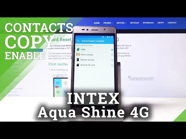 Video thumbnail for How to Copy Contact in INTEX Aqua Shine 4G – Move Numbers