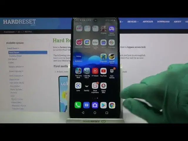 'Video thumbnail for How to Manage Device Location in LG K62 Plus – Turn On / Off Location'