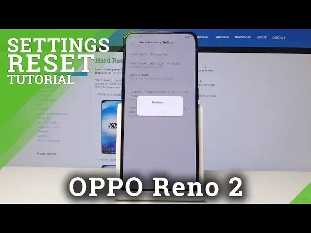 Video thumbnail for How to Reset Settings in OPPO Reno 2 - Restore Default Settings
